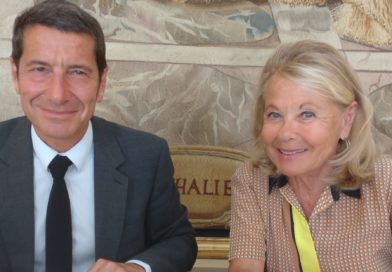 David Lisnard et Sophie de Menthon