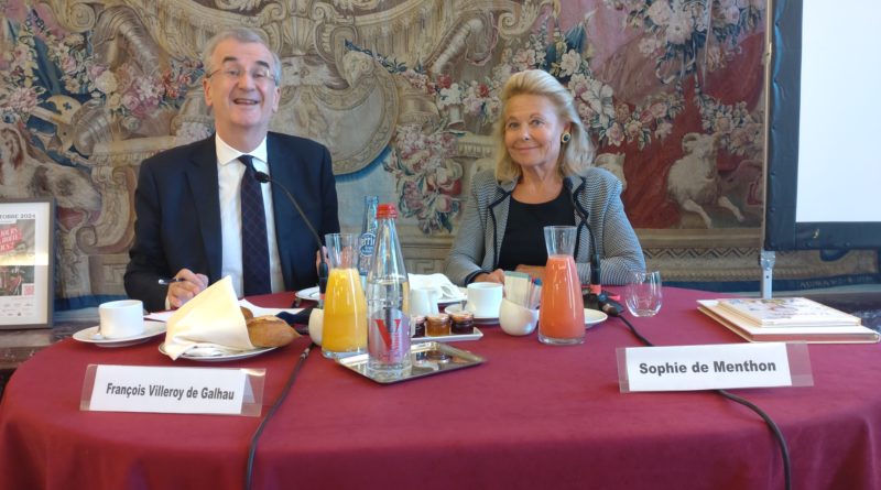 François Villeroy de Galhau et Sophie de Menthon débat ETHIC